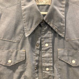 Vintage western men’s shirt sz L